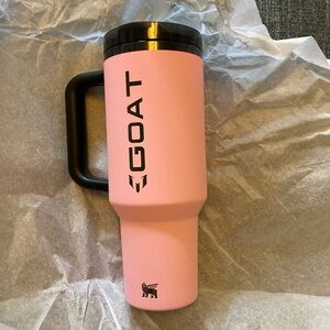 Pink and Gold Messi GOAT Quencher